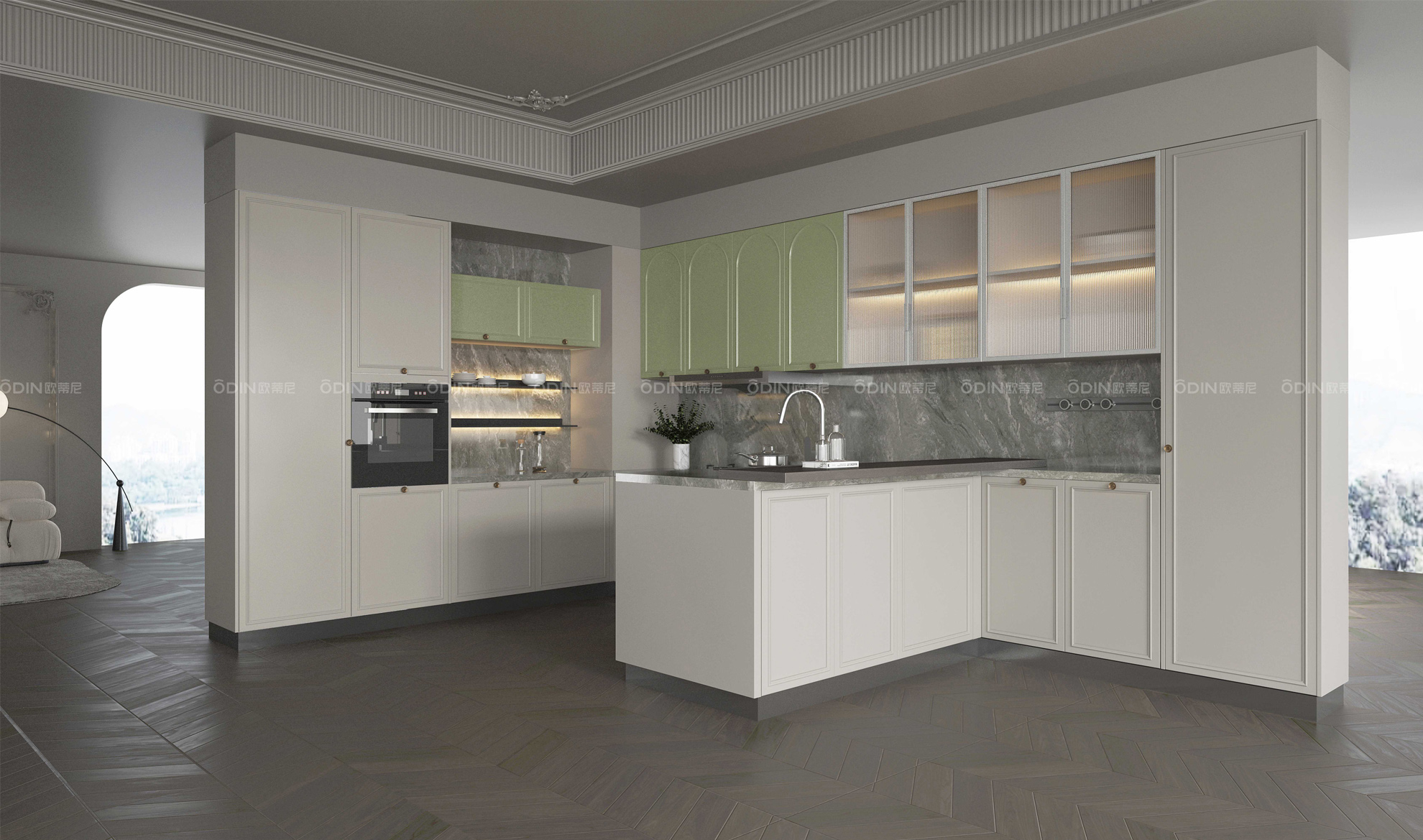 蔓蒂裝修風格櫥柜效果圖大全1