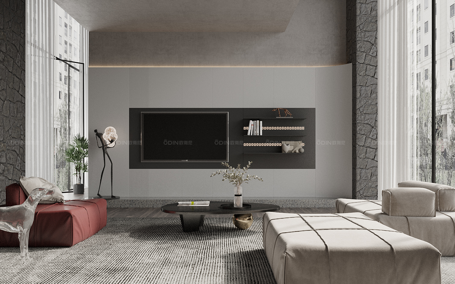 派系列現(xiàn)代風(fēng)全屋整家定制裝修風(fēng)格效果圖