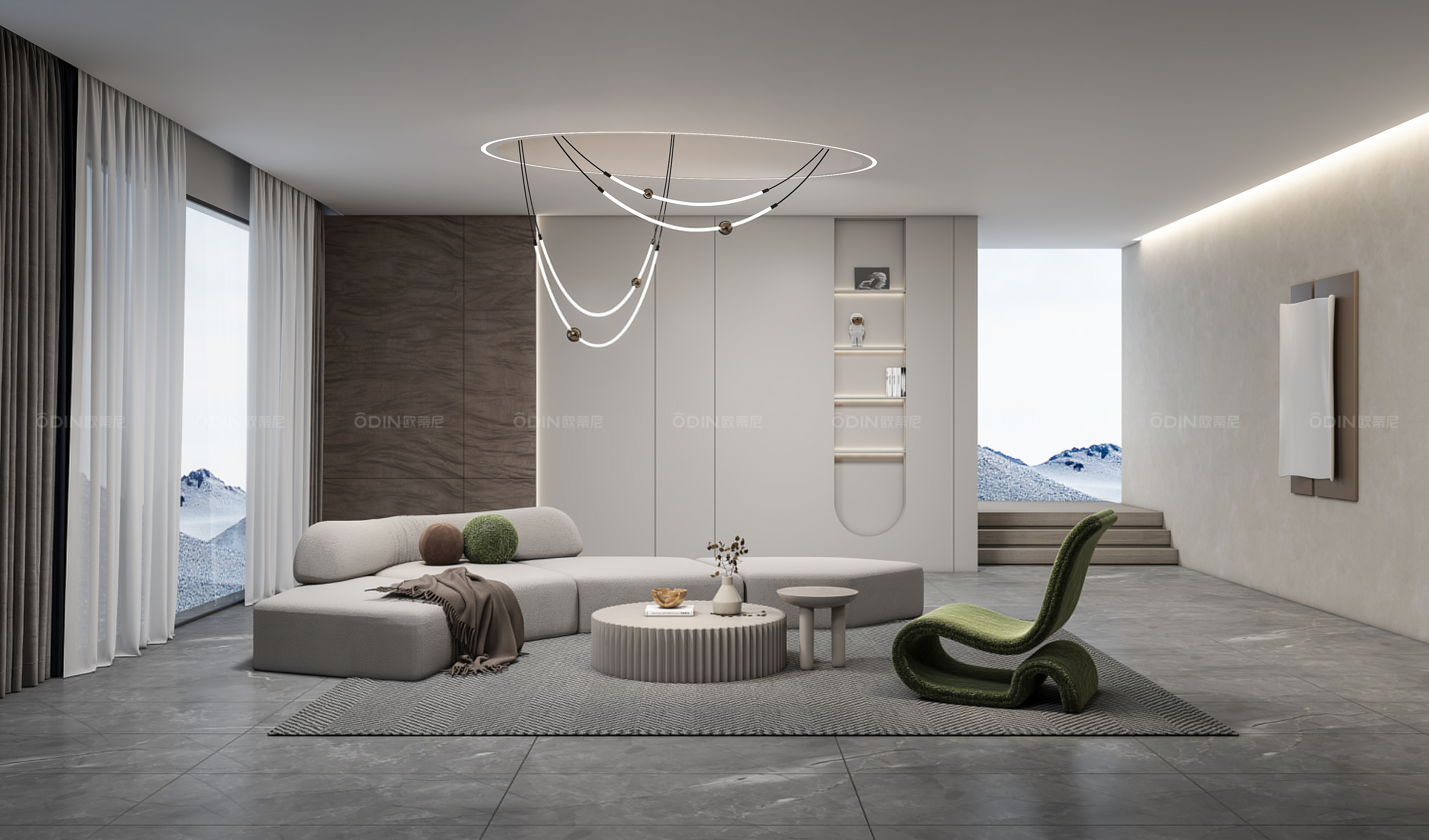 沙發(fā)背景墻