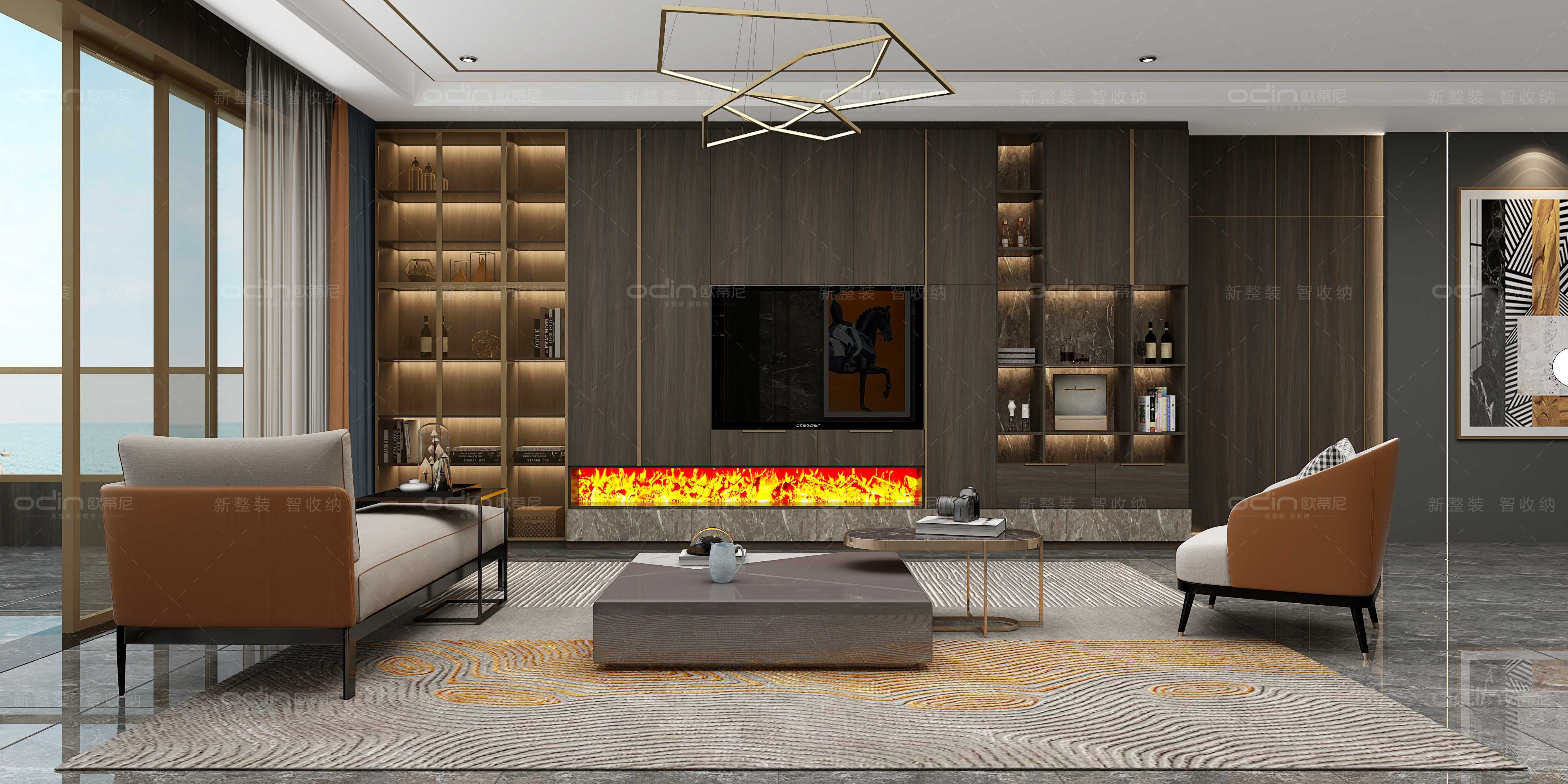 紳士范輕奢裝修風格1