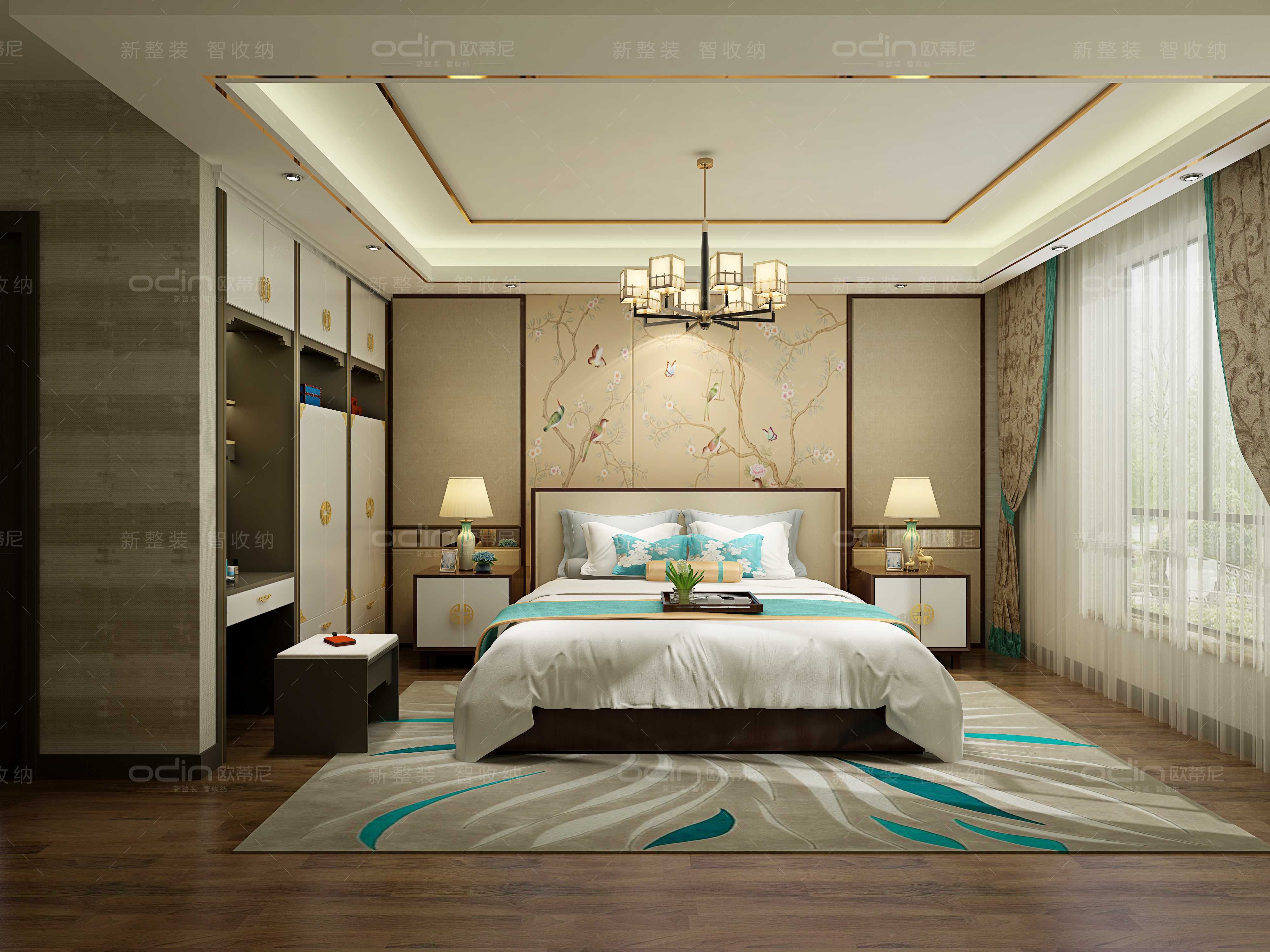 徽州韻新中式裝修風(fēng)格7